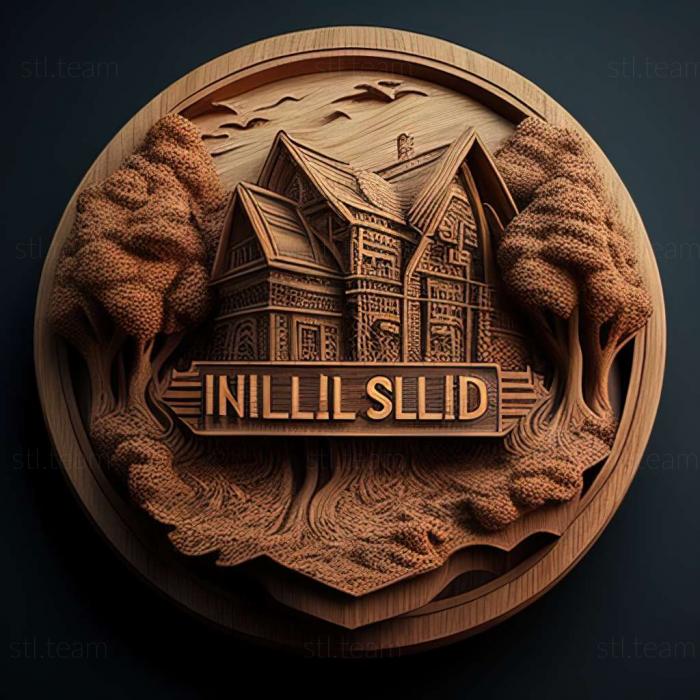 3D model Silent Hills game (STL)